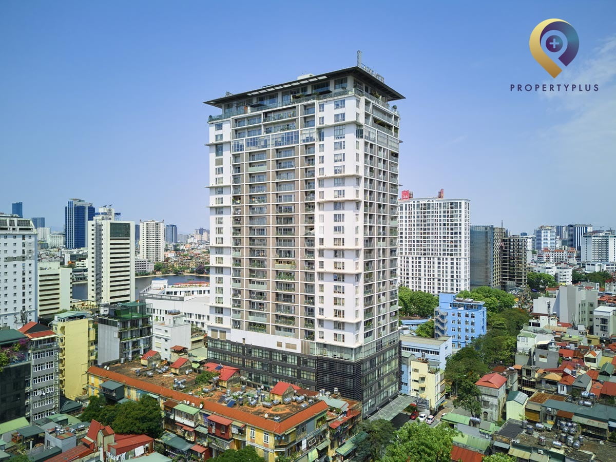 Toàn cảnh tòa nhà Lancaster tại Núi Trúc, Quận Ba Đình, Hà Nội - hình ảnh từ Property Plus